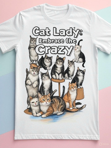 Childless Cat Lady Shirt: Fun, Bold Tees for Cat Lovers